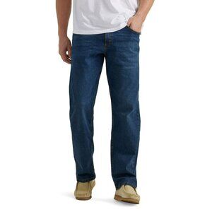 Wrangler Men's and Big Men's Relaxed Fit Jeans, Size 32x30, Dark Denim, Straight